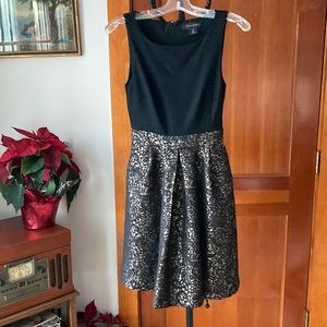 Tahari evening dress. Size 0 shimmery skirt with black bodice.
